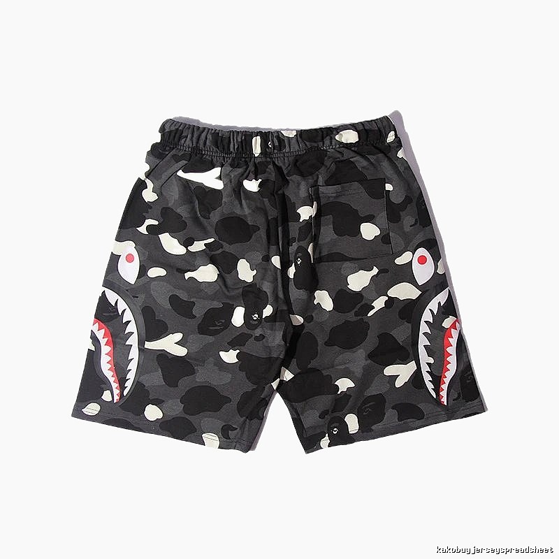 Bape Shark Camouflage Shorts