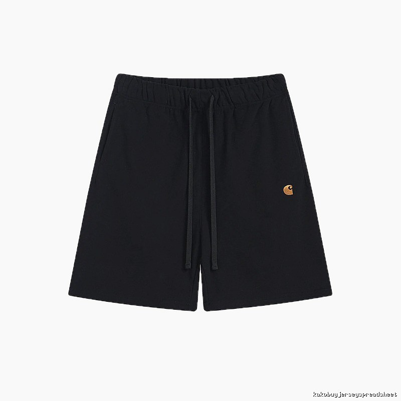 Carhartt Embroidered Workwear Style Black Casual Shorts