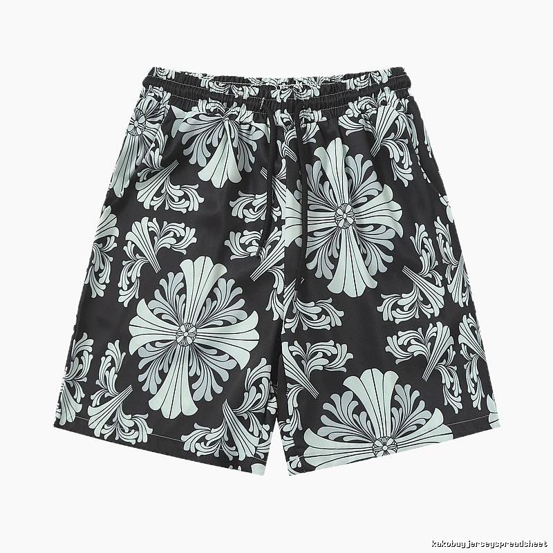 Chrome Hearts Cross Flower Trendy Brand Shorts