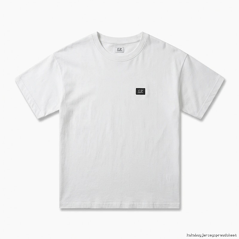 C.P. Basic Style Simple White T-shirt