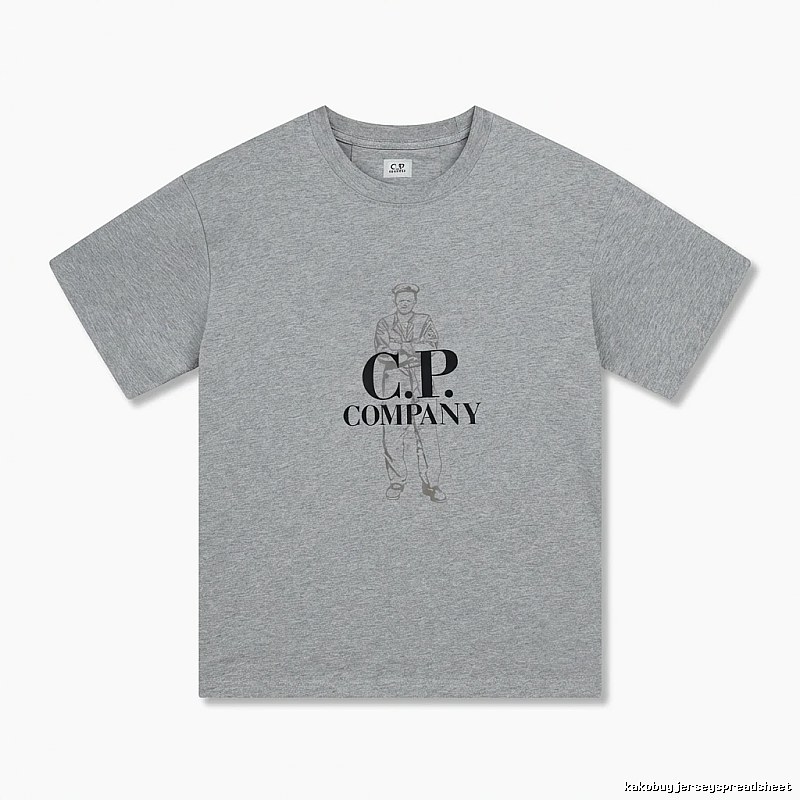 C.P. Retro Style Gray T-shirt