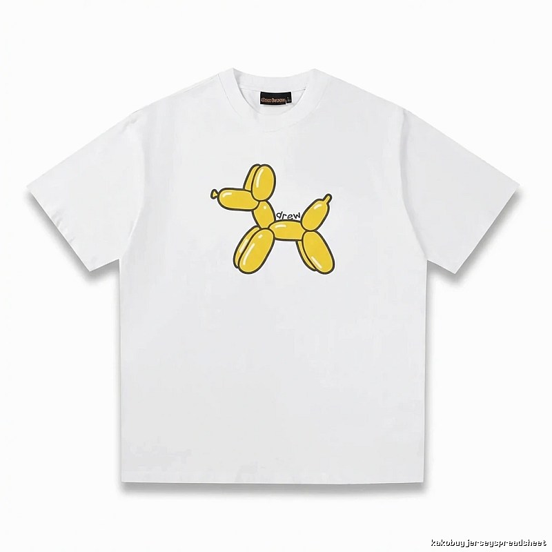 DREW Balloon Dog Simple White T-shirt