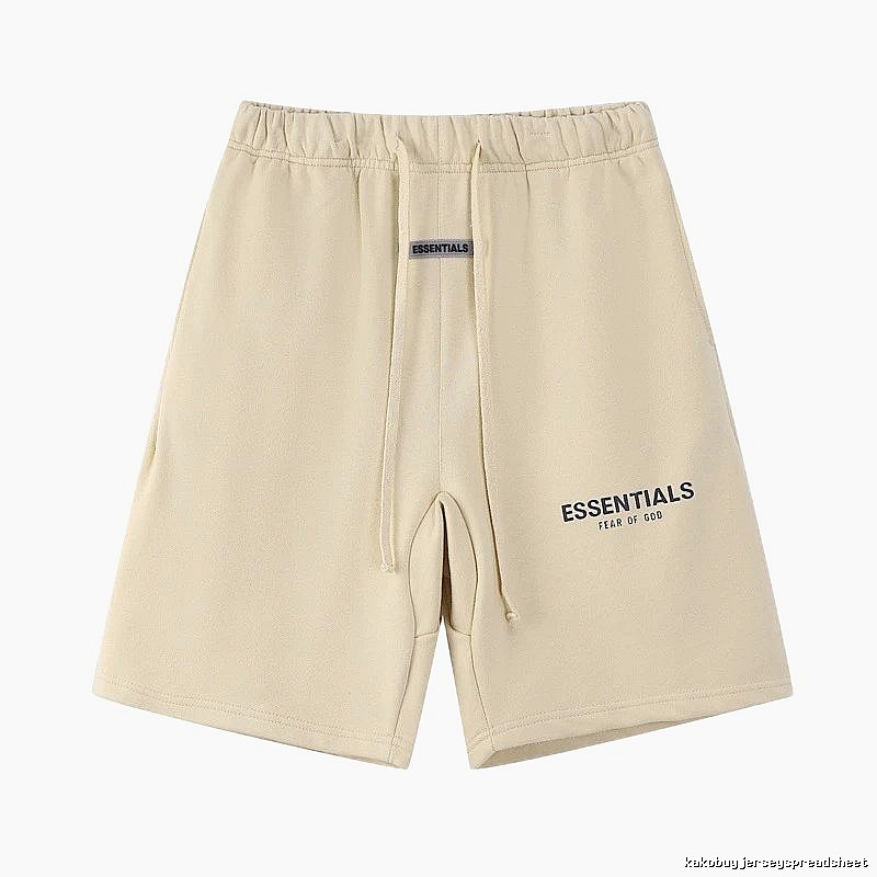 ESSENTIALS minimalist style beige shorts