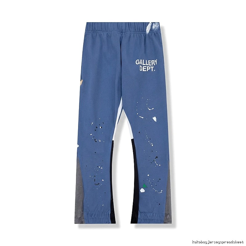 Gallery Dept Graffiti Style Blue Pants