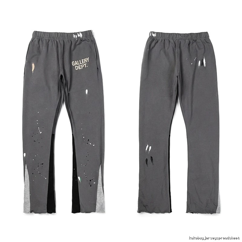 Gallery Dept. Ripped Grey Pants