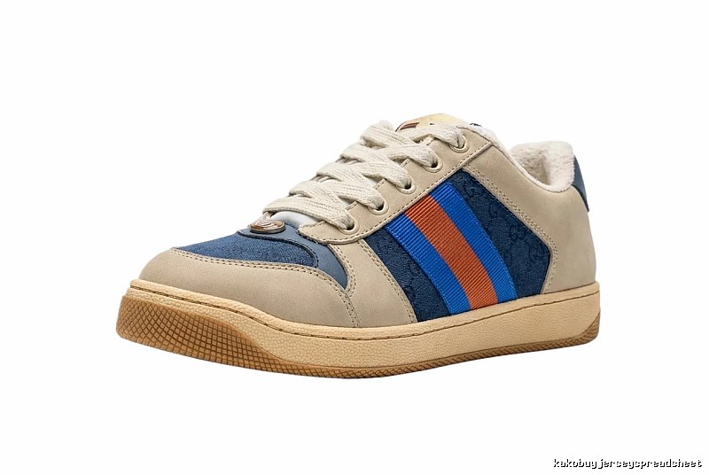 Gucci casual retro three-color sneakers