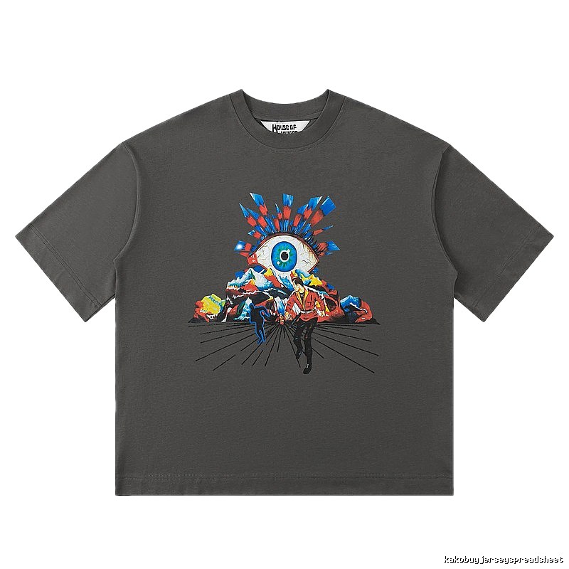 House of Errors Grotesque Style Gray T-shirt