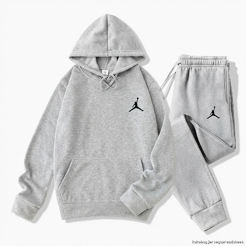Jordan Sports and Leisure Style Grey Suit
