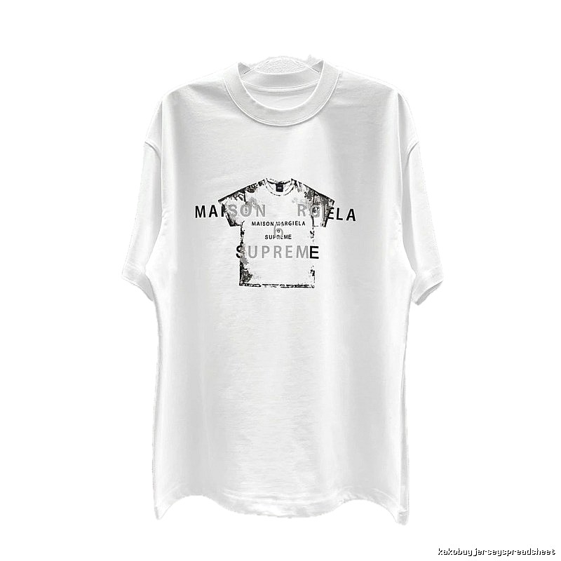 Maison Margiela Co-branded Street Style White T-shirt