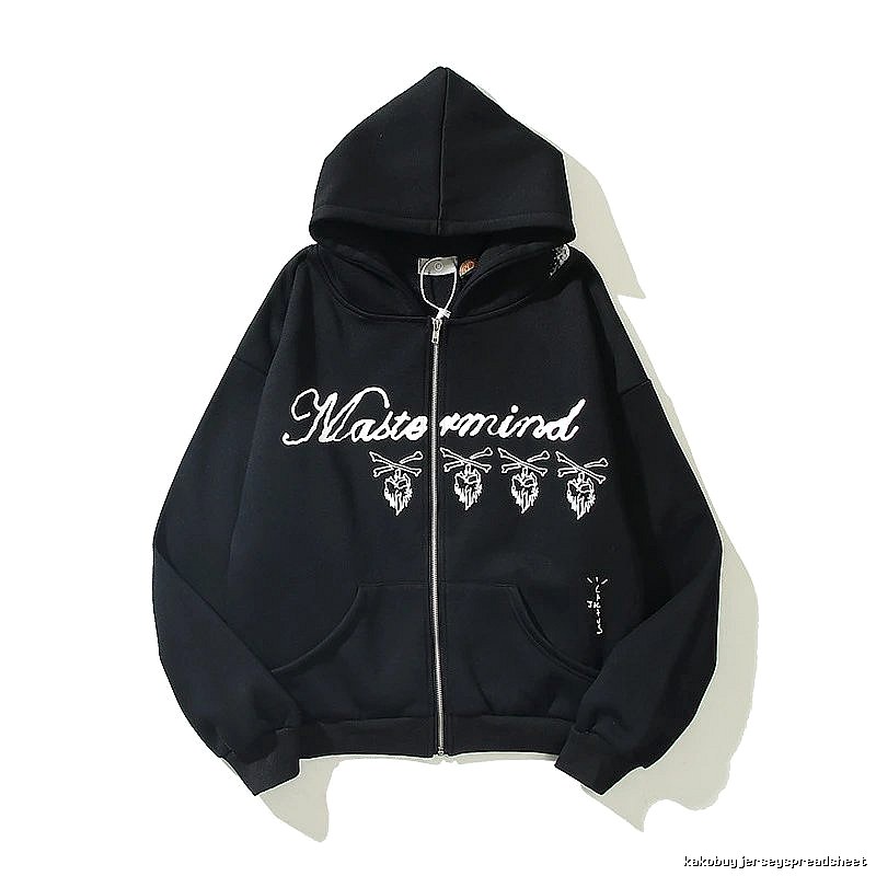 Mastermind Black Zip Hoodie Daily Styling Graphic