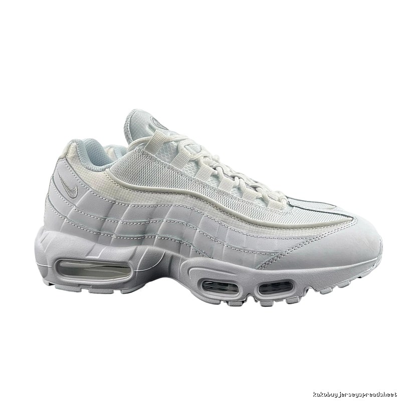 Nike Air Max 95 simple white sports shoes