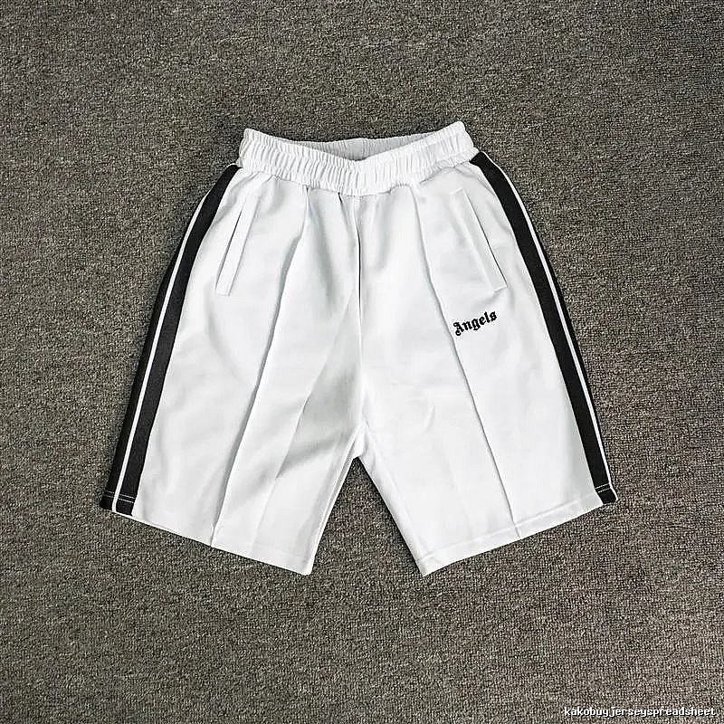 Palm Angels Casual Track shorts Black Side Stripe for Streetwear Looks
