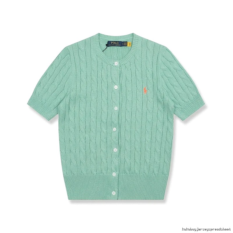 Ralph Lauren Polo light green knitted cardigan