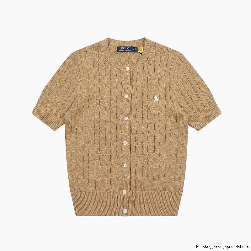 Ralph Lauren Polo Retro Brown Cardigan