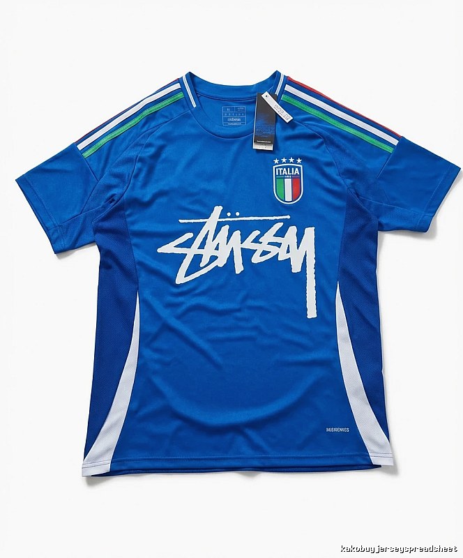 Stussy sporty blue T-shirt