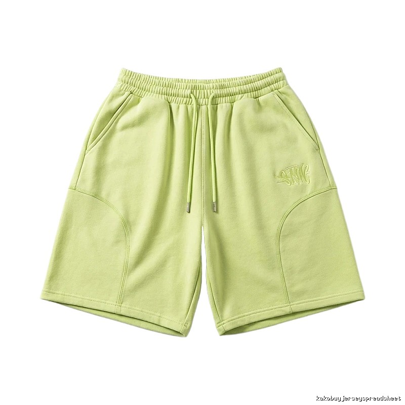 SynaWorld casual light green shorts