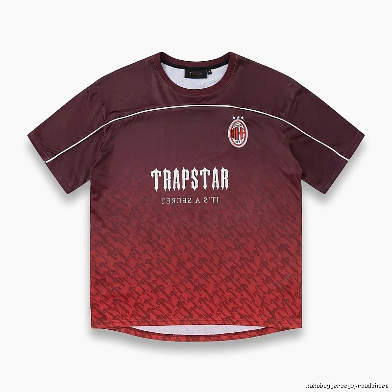Trapstar Gradient Style Burgundy T-shirt