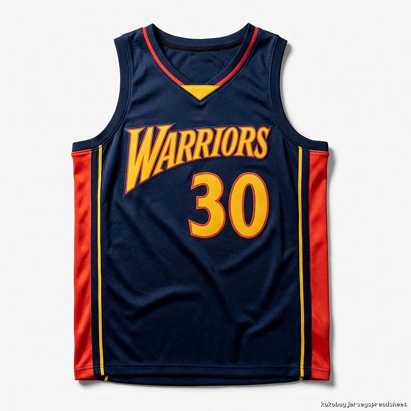 Warriors No. 30 jersey of Curry