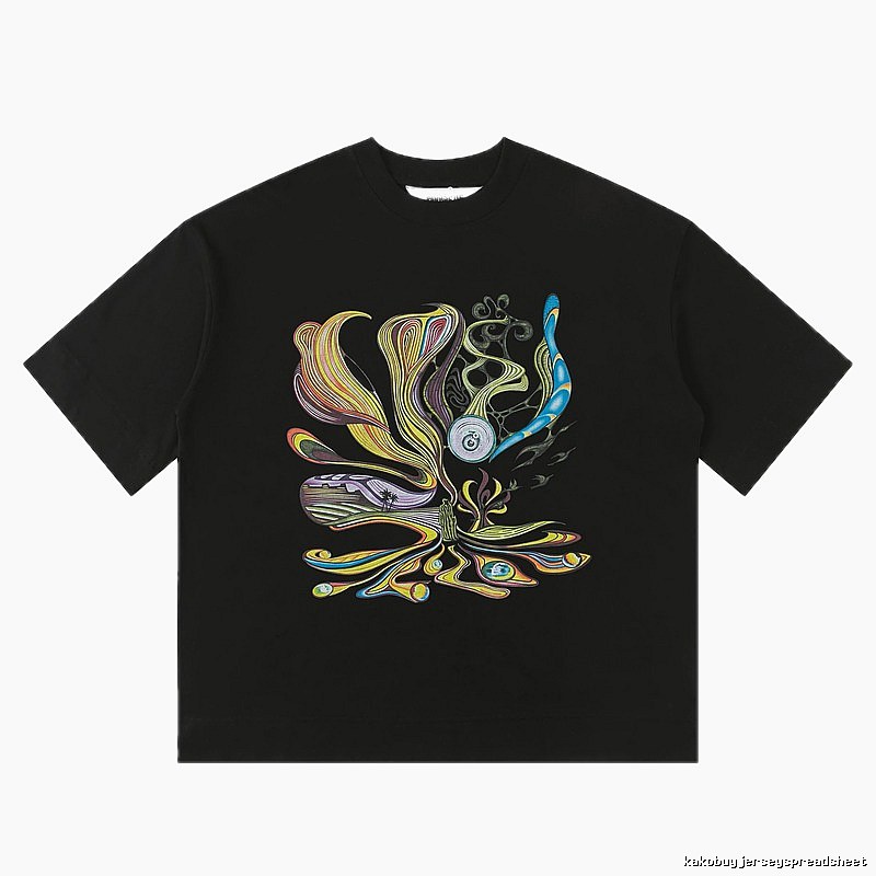 Abstract-style Black T-shirt of House of Errors