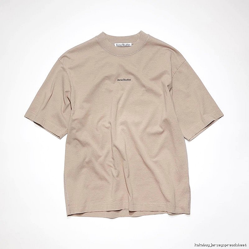 Acne Studios 2090-80 Style Ac908042 Stockholm Logo T-Shirt Clean Colorway