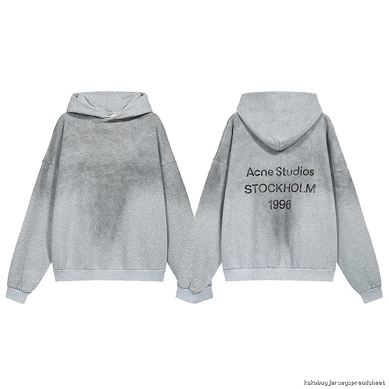 Acne Studios Casual Stockholm hoodie Dark Acne Studios for Streetwear Looks