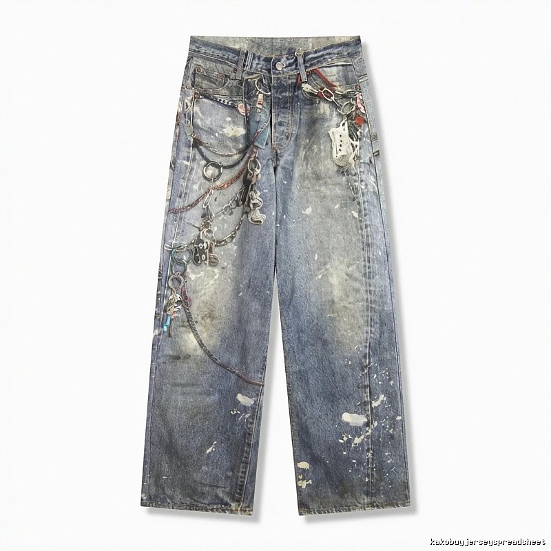 Acne Studios' jeans with a unique style