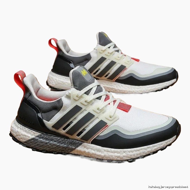 Adidas retro black and white sports shoes