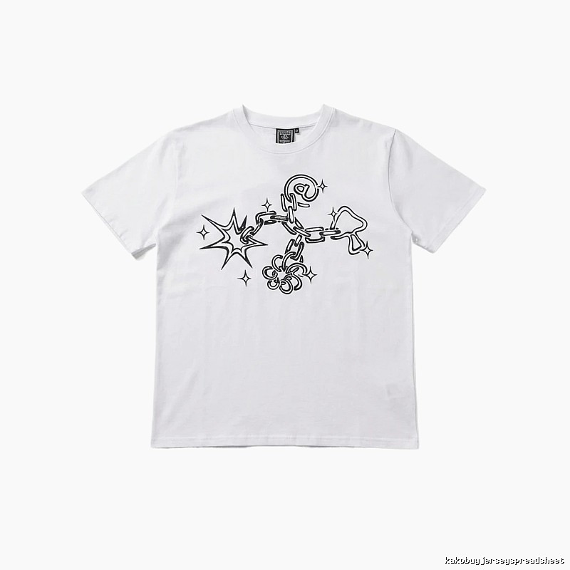 ADWYSD Graffiti Style White T-shirt