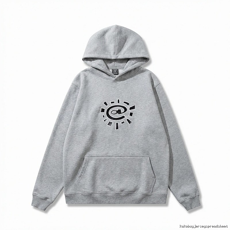 ADWYSD trendy brand gray hoodie