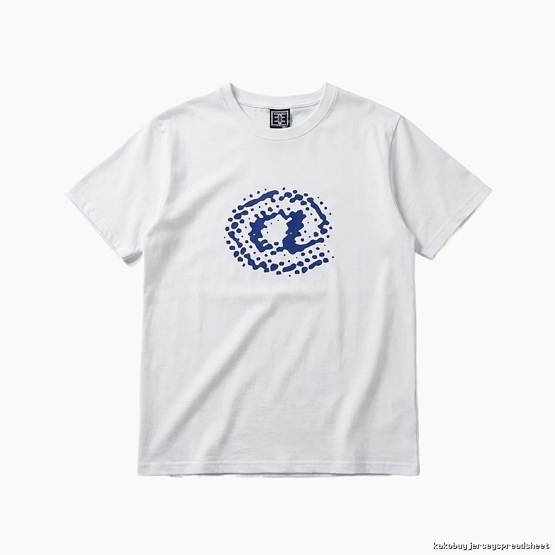 ADWYSD trendy brand simple white T-shirt