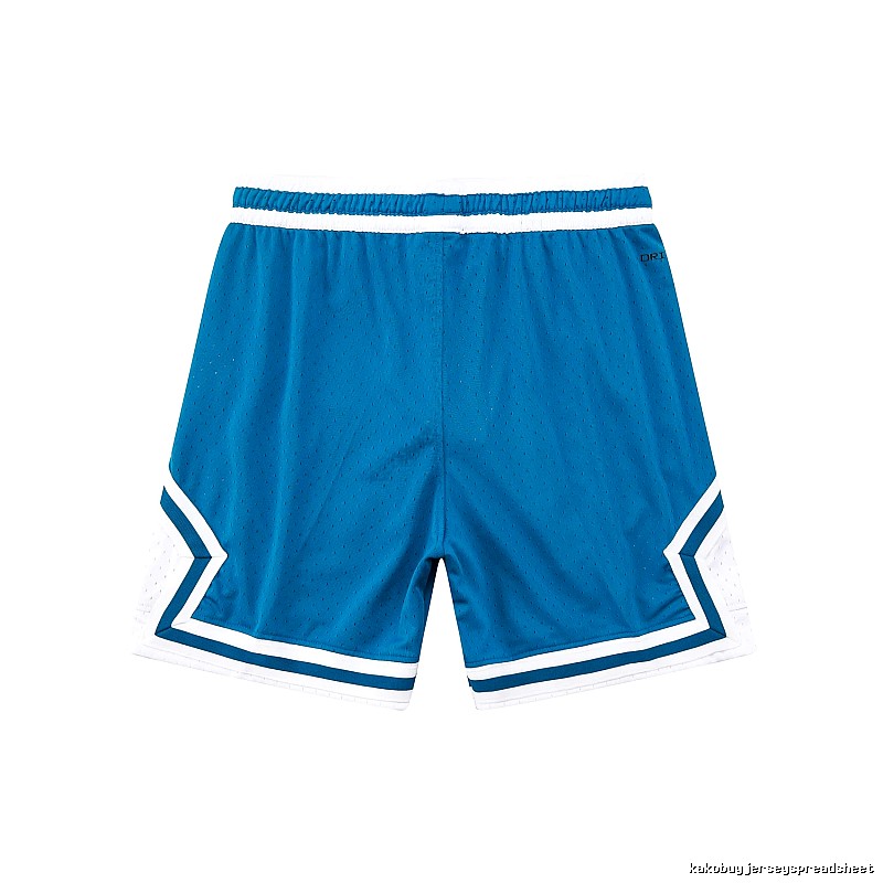 AJ basketball style blue shorts
