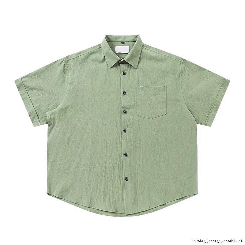 AMI casual light green shirt
