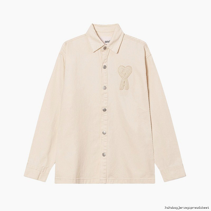 AMI Embroidered Love Style Shirt