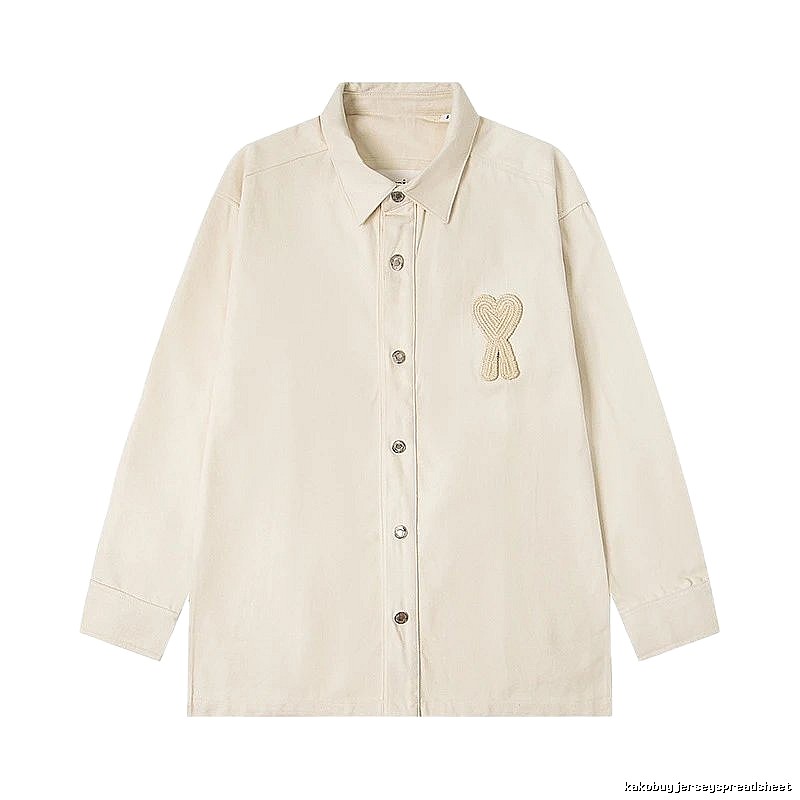 AMI Embroidered Love Style Shirt