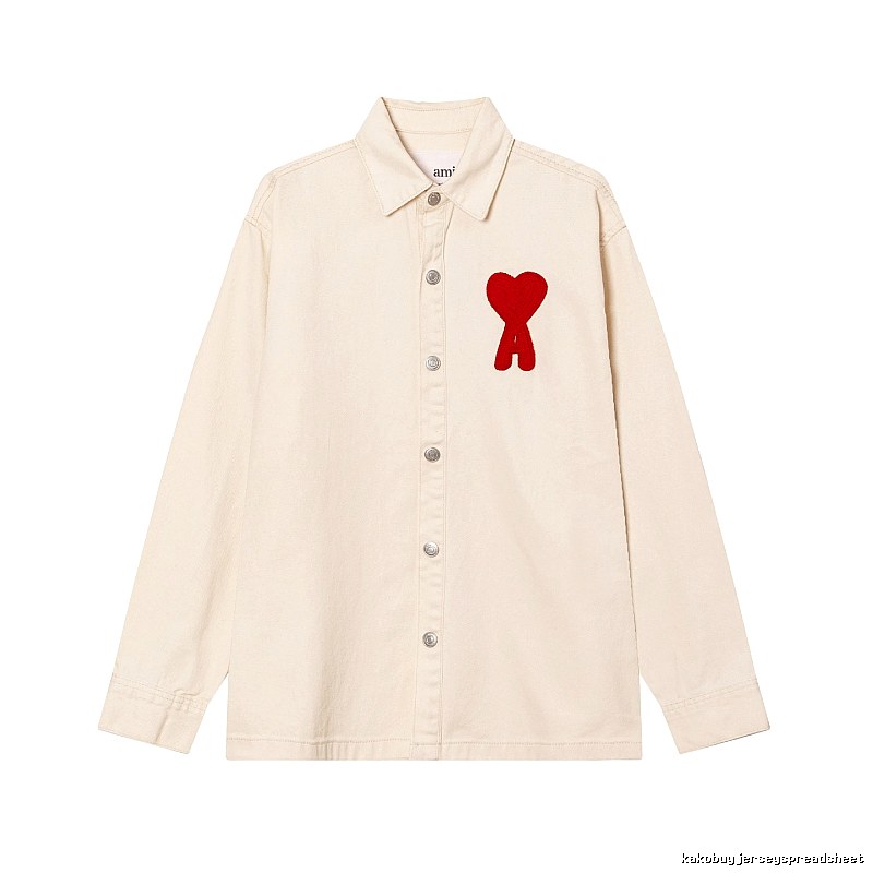 AMI Embroidered Love Wind Shirt