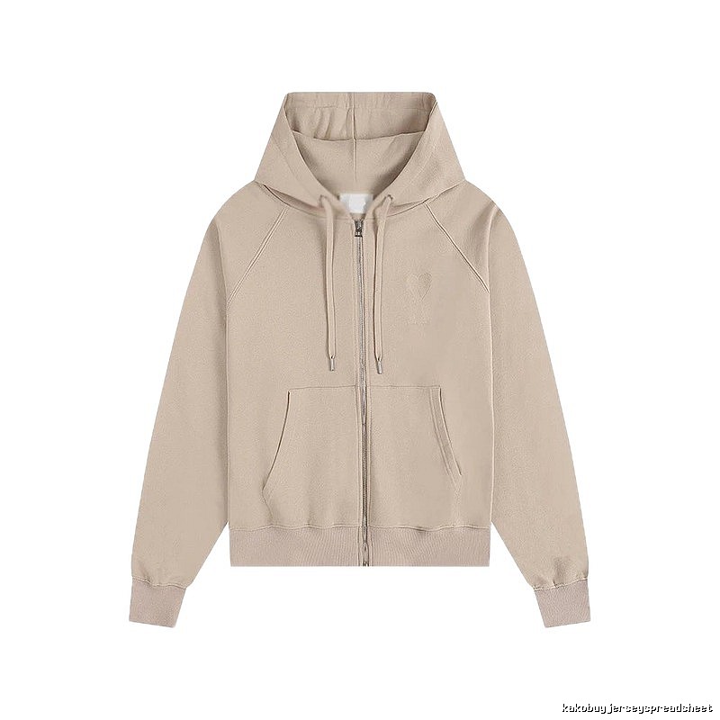 AMI Extremely Complex Style Beige Hoodie