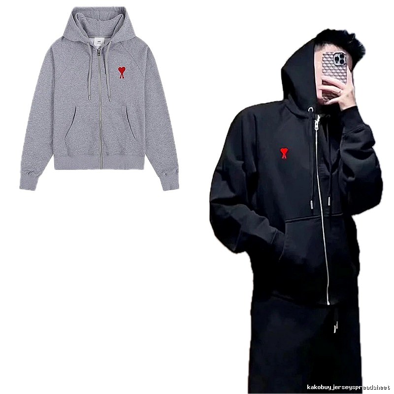AMI Love Embroidery Trendy Brand Sweatshirt