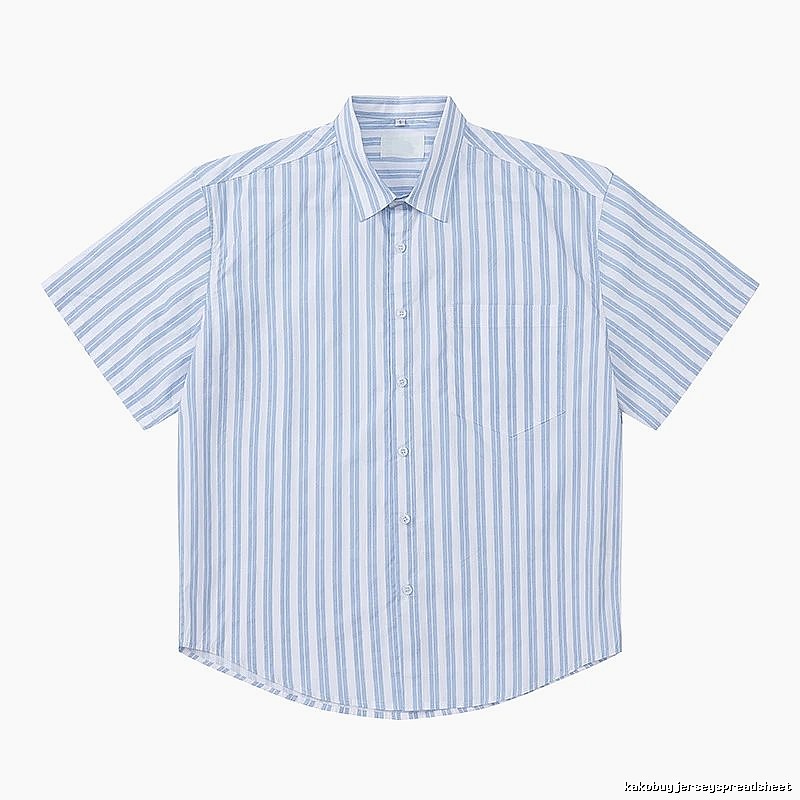 AMI Stripe Minimalist Style Shirt