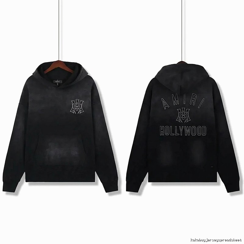 AMIRI Hollywood Collection Dark Style Hoodie