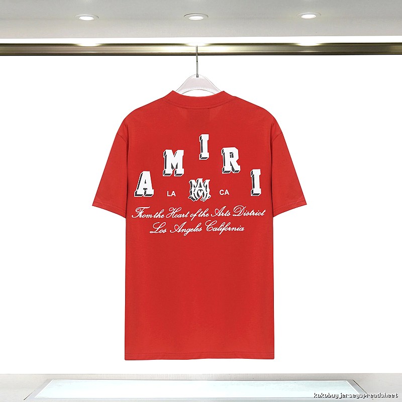 Amiri Lightweight Graphic T-shirt White Blue Amiri for Gift Ideas