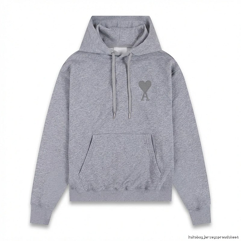 AMIRI Love Collection Grey Hoodie