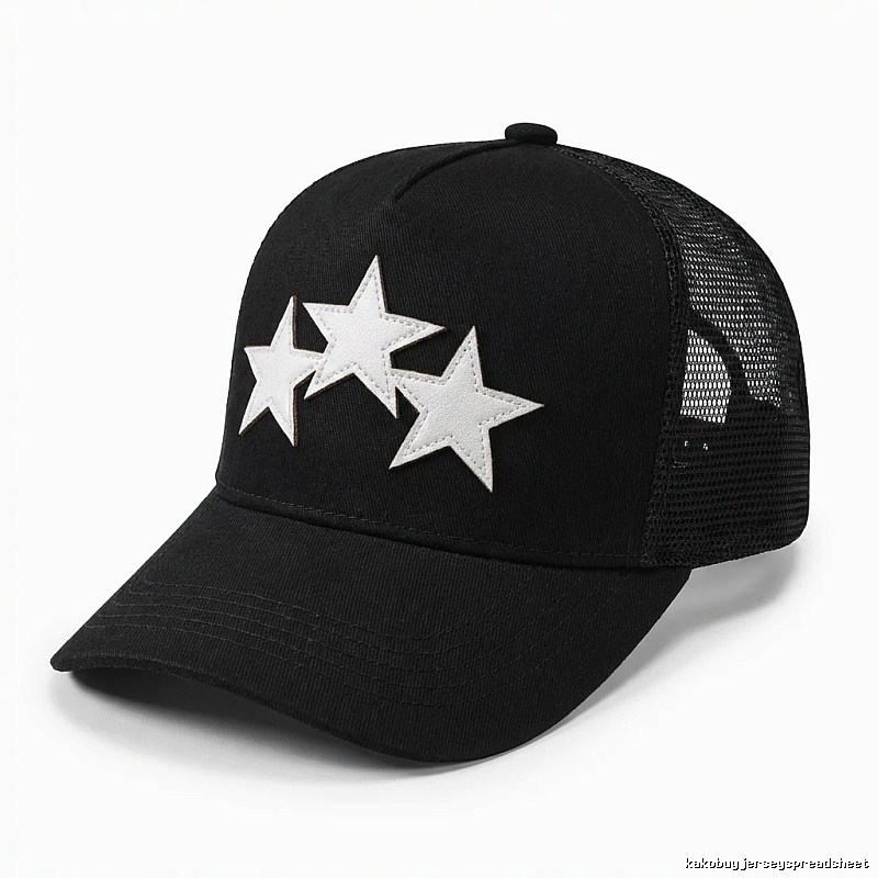 AMIRI Starry Trendy Cool Black Hat