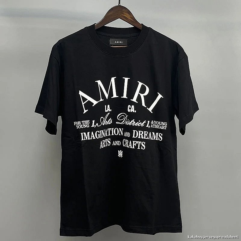 Amiri White Black Records Graphic T-Shirt Minimal Look