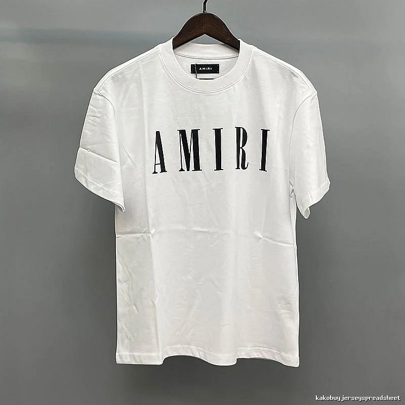 Amiri White Black Records Graphic T-Shirt Statement Graphic
