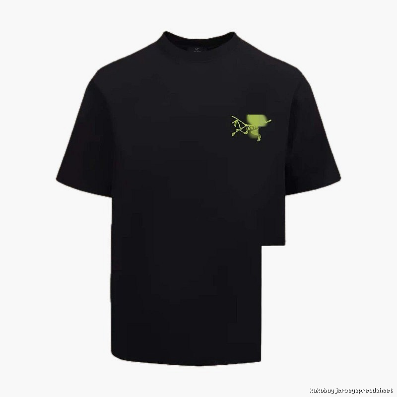 Arc'teryx Printed Techwear Style Black T-Shirt