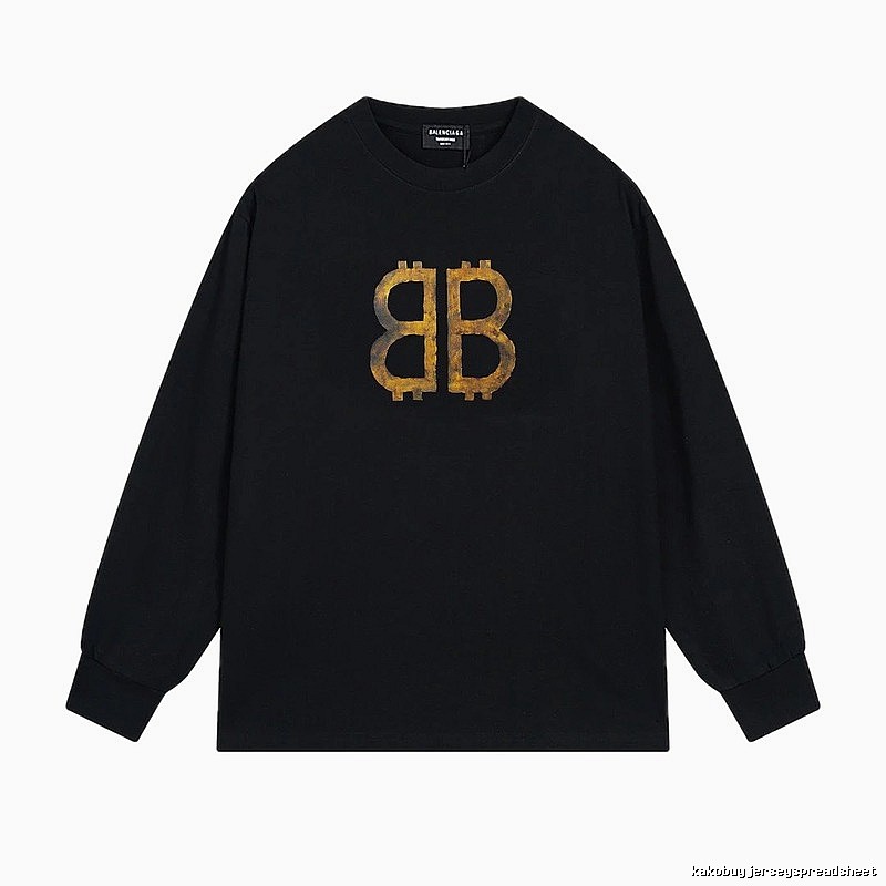 Balenciaga BB Print Black Sweatshirt
