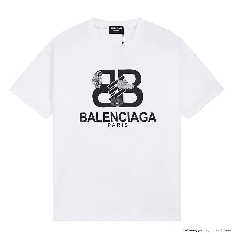 Balenciaga BB Series Simple White T-shirt