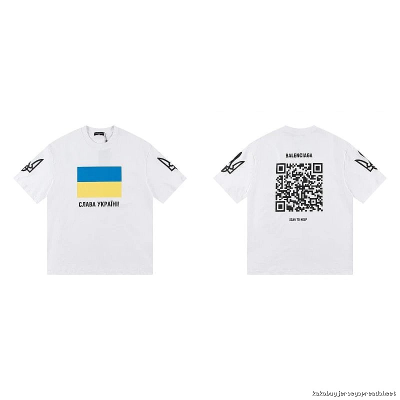 Balenciaga Charity Limited Edition Street Style White T-Shirt