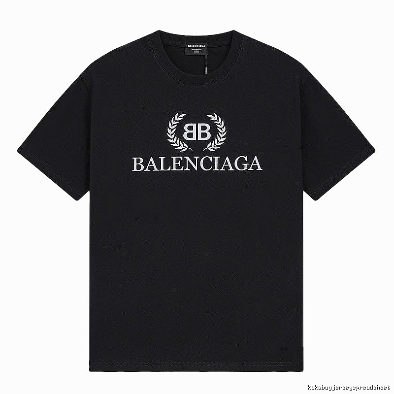 Balenciaga Classic Style Black T-shirt