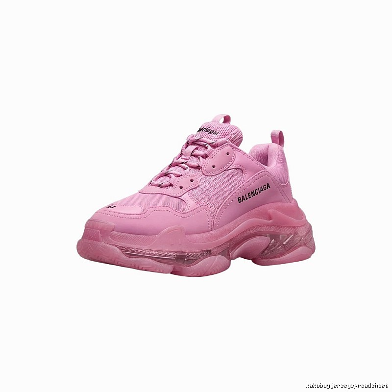 Balenciaga dad-style pink shoes